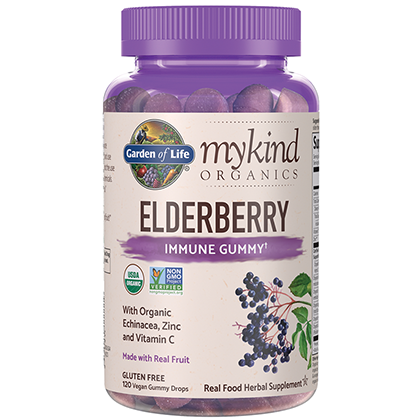 mykind Organics Elderberry Gummy (1690444136491)