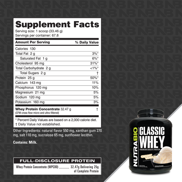 Classic Whey 5lb