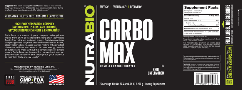 CarboMax 5lb