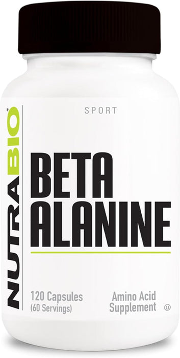 Beta Alanine (800mg) - 120 Vegetable Capsules