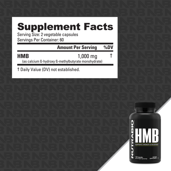 HMB (1000mg)- 120 Capsules