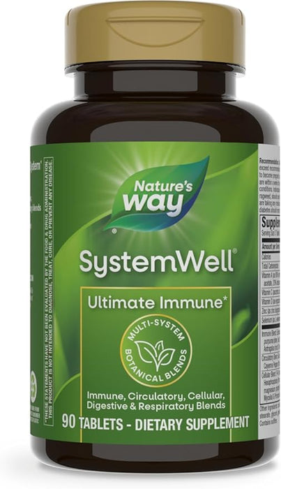 Nature's Way Systemwell Ultimate Immunity Multi-System Defense, 90 tablets