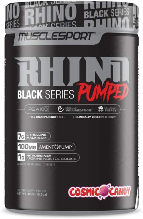 Rhino Black Pumped ** Stimulant Free **