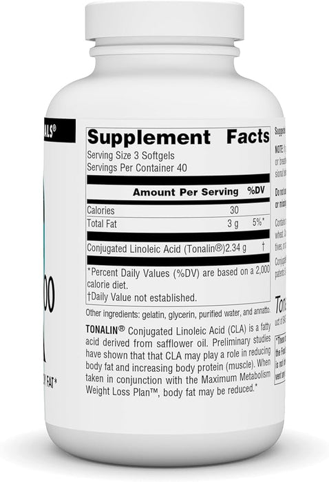 Tonalin CLA 1000 mg 120 softgels