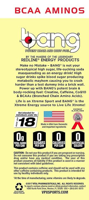 Bang Energy Drink 16oz (Case of 12 Only)