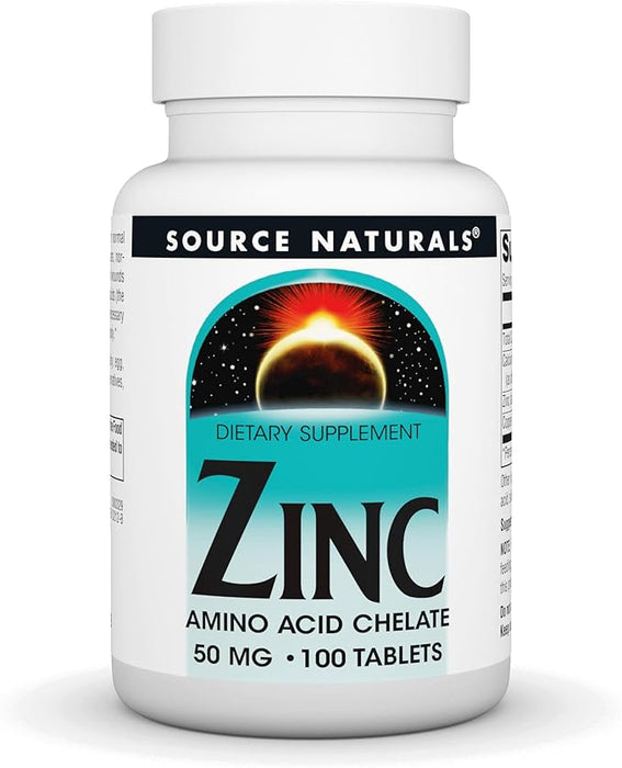 Zinc Chelate 50 mg 100 tabs