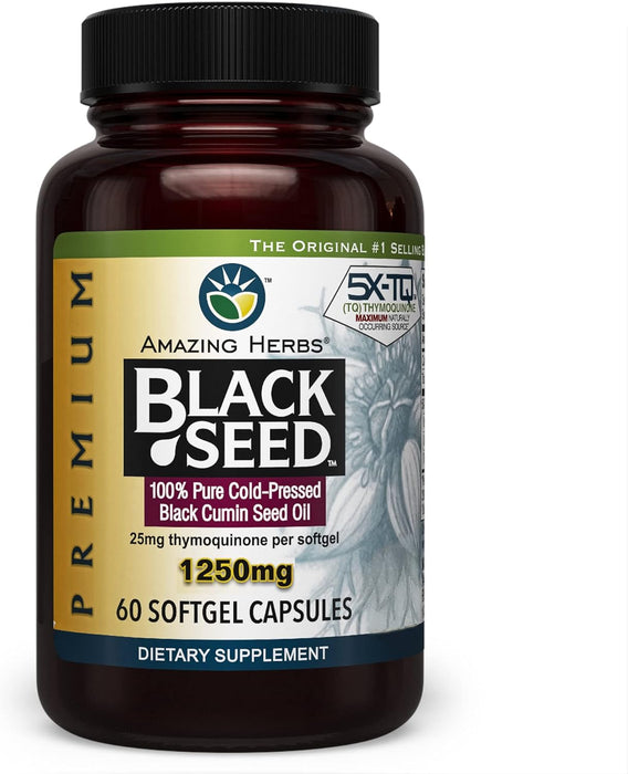 Black Seed 1250mg 60sg