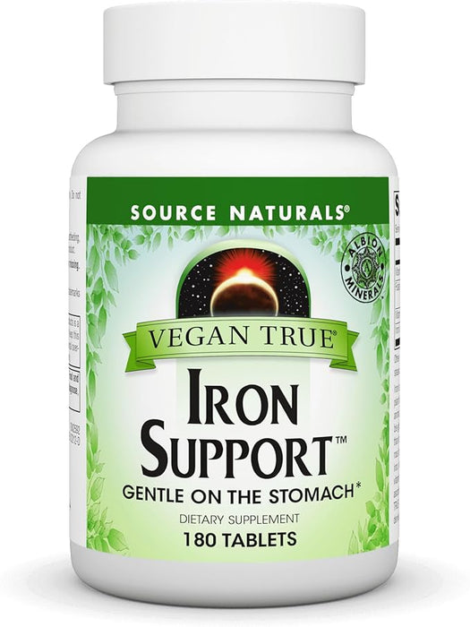 Vegan True  Iron Support 180tabs