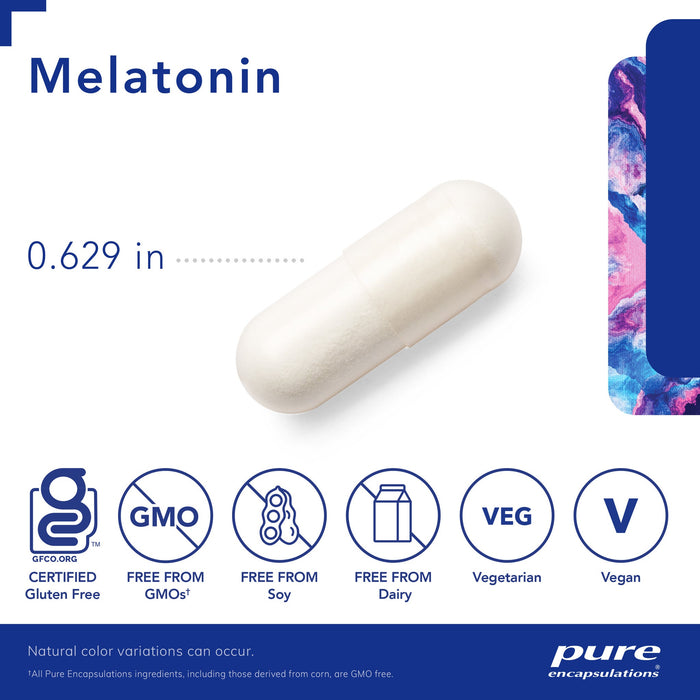 PE Melatonin 0.5 Mg. 60's ME56