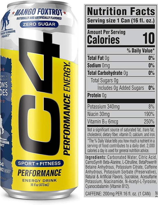 C4 Carbonated 16oz