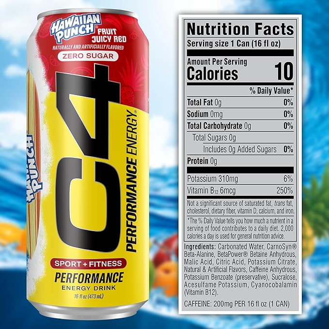 C4 Carbonated 16oz