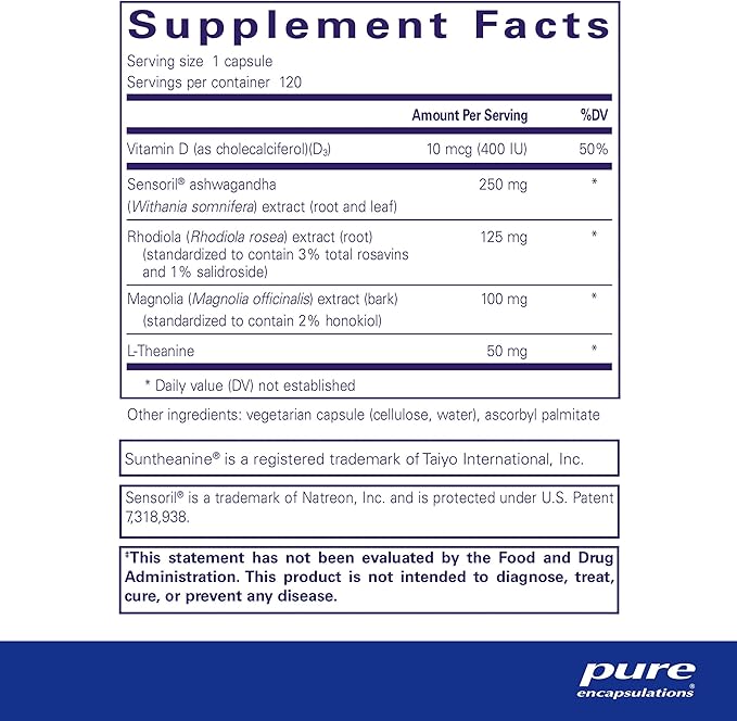 Cortisol Calm 120's COR1