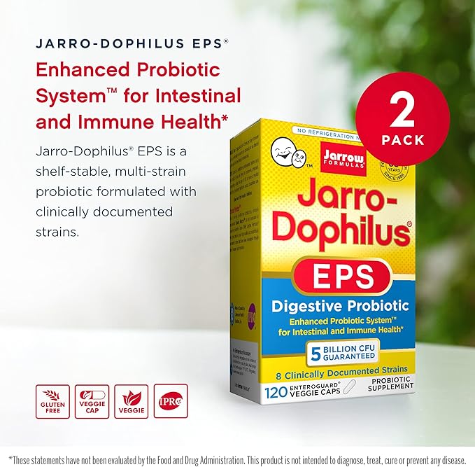 Jarrow Formulas Jarro-dophilus + Eps (2 PACK) 240 capsules