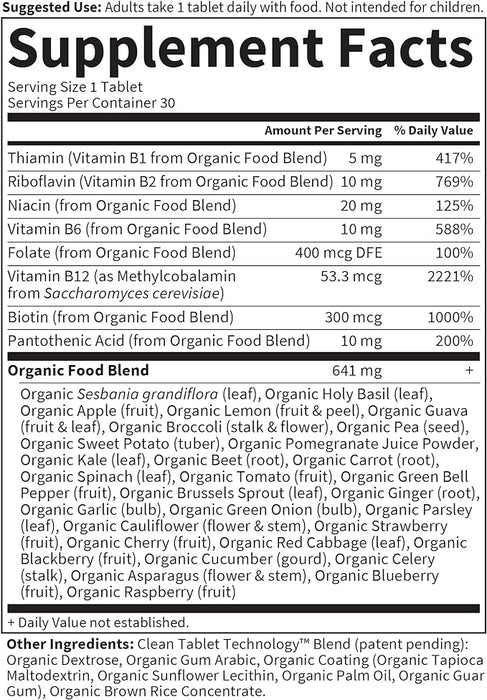 mykind Organics B-Complex Once Daily