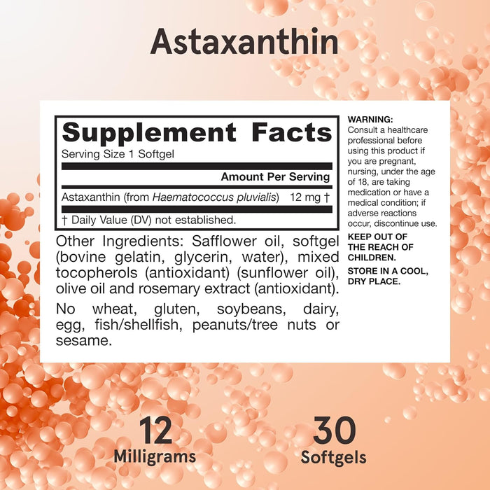 ASTAXANTHIN 12MG 30SG