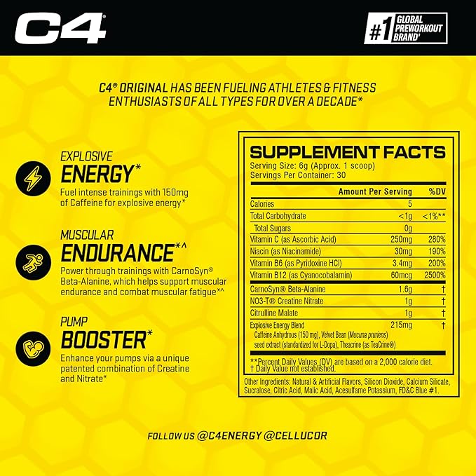 C4 Preworkout ID Series