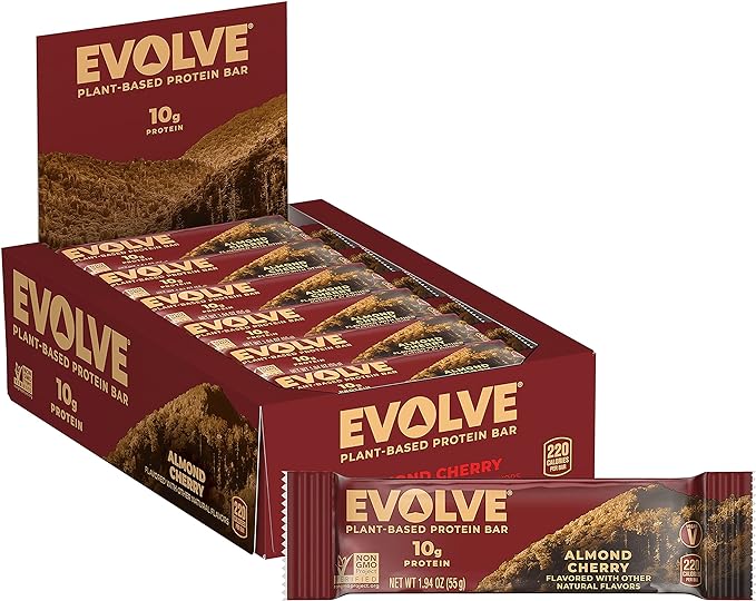 Evolve Protein Bar - Vegan, Non-GMO