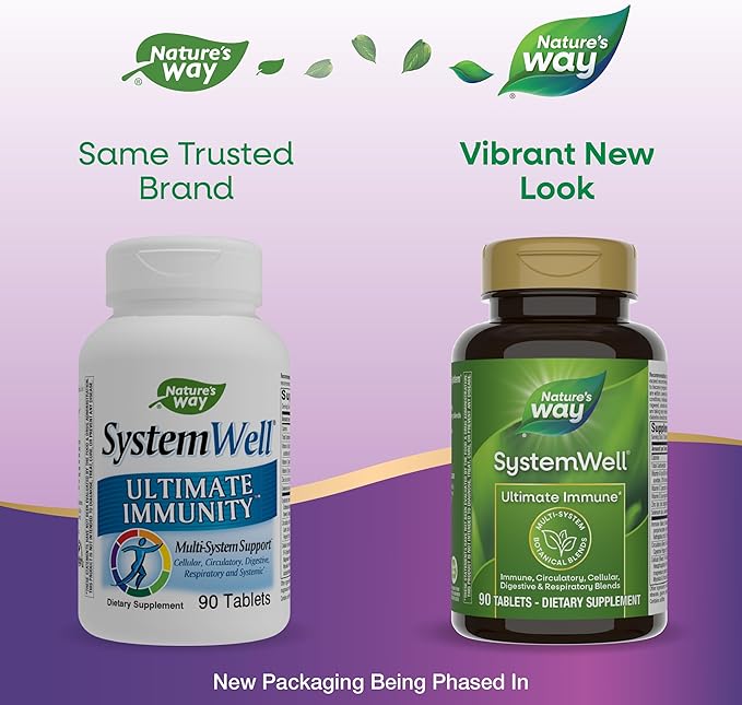 Nature's Way Systemwell Ultimate Immunity Multi-System Defense, 90 tablets