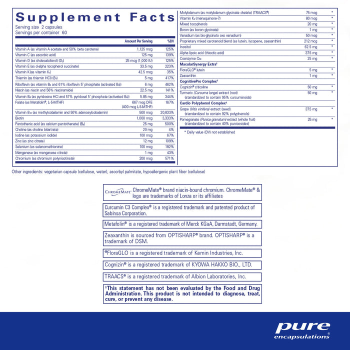 Longevity Nutrients 120c LGN21