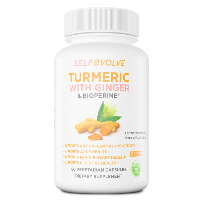 selfevolve Turmeric w/ Ginger 60vcap