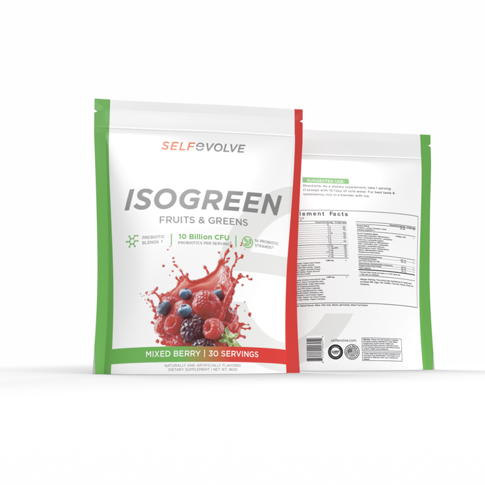 IsoGreens - Fruits & Greens by selfevolve