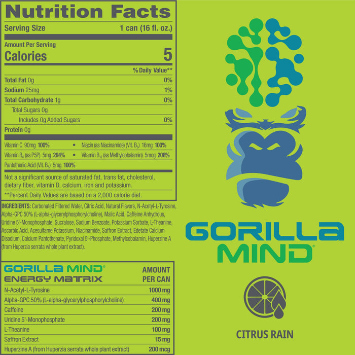 Gorilla Mind RTD (Single Can)