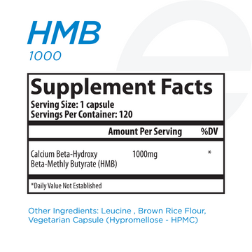 HMB 1000mg 120vcaps