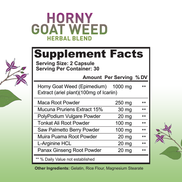 SELFe Horny Goat Weed 60caps