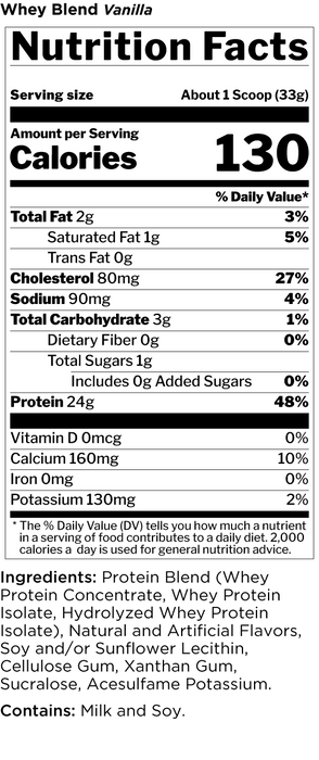 R1 WHEY BLEND 5LB