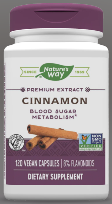 Standardized Cinnamon 120 vegi