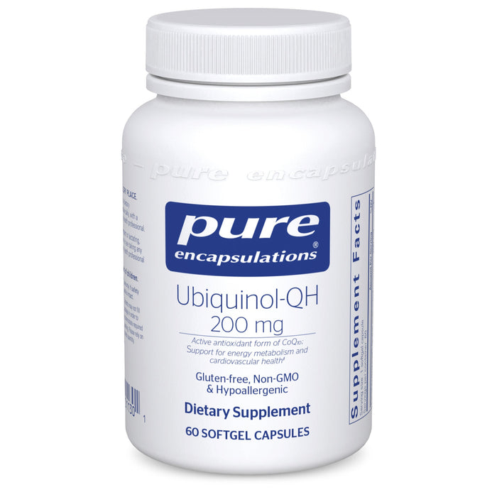 PE Ubiquinol-QH 200mg 60caps UQ26