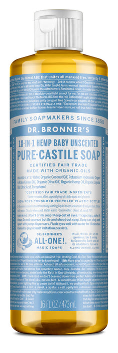 Dr. Bronner Pure Castile Liquid Soap