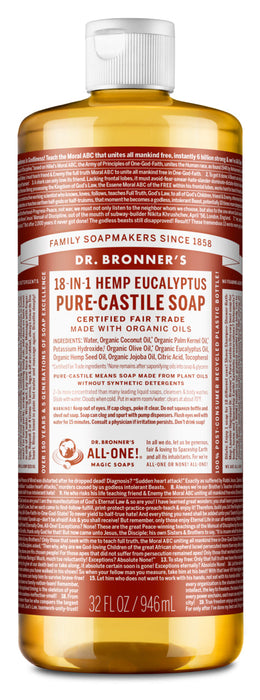 Dr. Bronner Pure Castile Liquid Soap