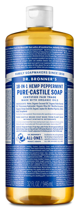 Dr. Bronner Pure Castile Liquid Soap