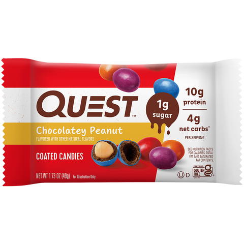 Quest Coated Candies Chocolatey Peanut