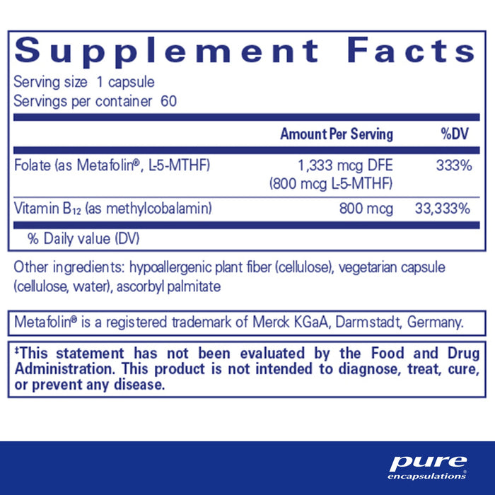 B12 Folate - B12