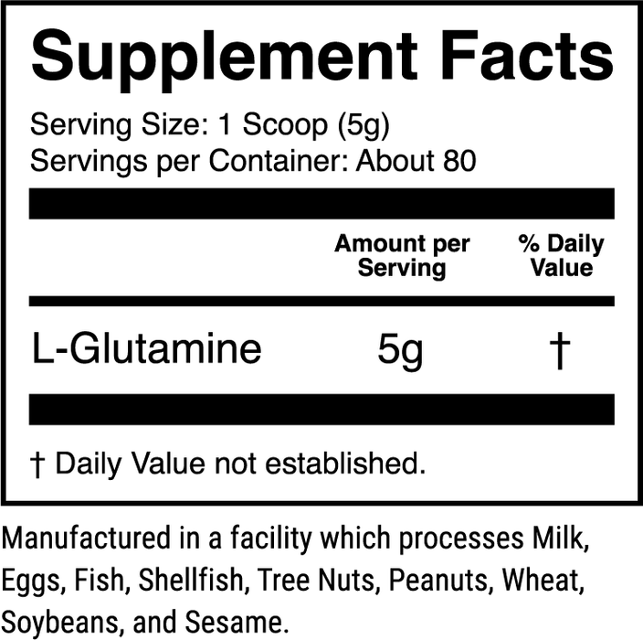 1stPhorm Glutamine
