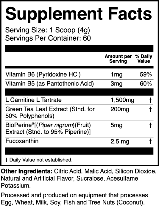 1st Phorm Carnitine