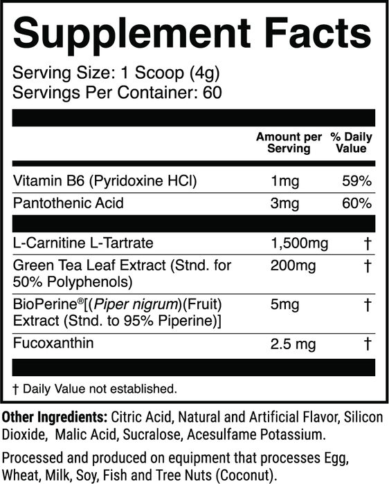 1st Phorm Carnitine