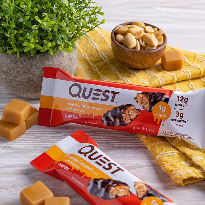 Quest Gooey Caramel Candy Bar