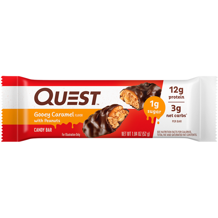 Quest Gooey Caramel Candy Bar