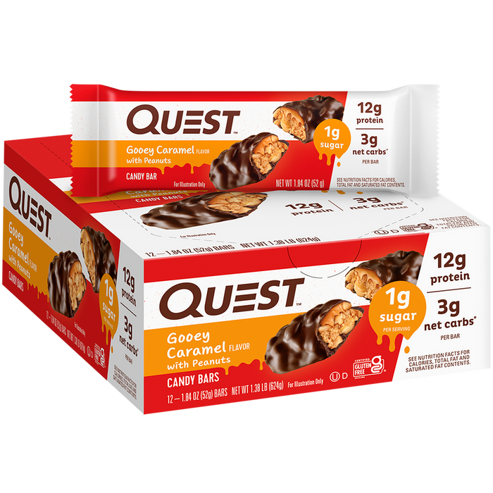 Quest Gooey Caramel Candy Bar