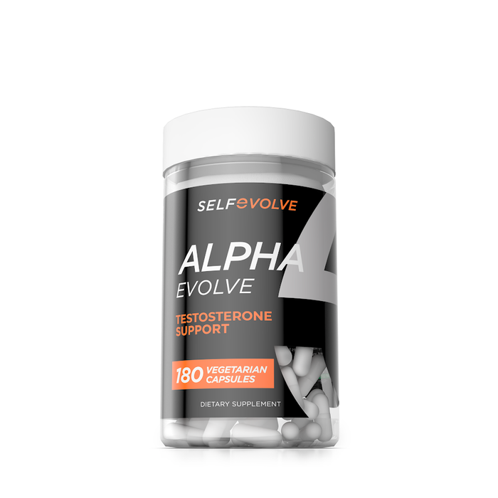 Alpha Evolve 180vcaps, 1 Month Supply, Natural Testosterone Booster
