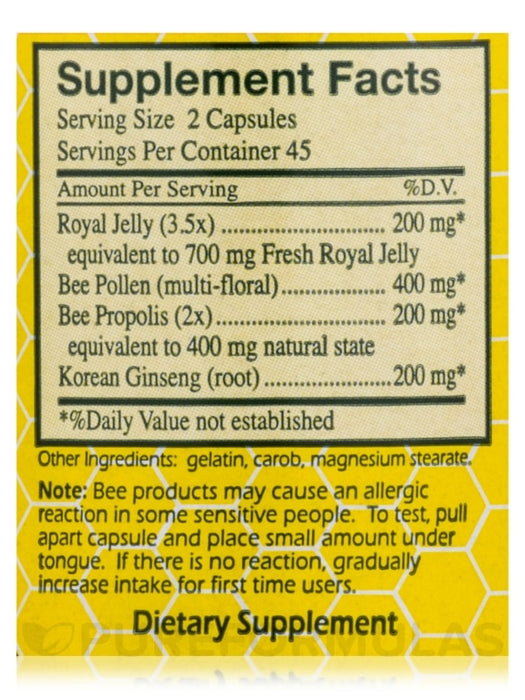 Triple Bee Complex Mega Multi-Nutrients - 90 Capsules