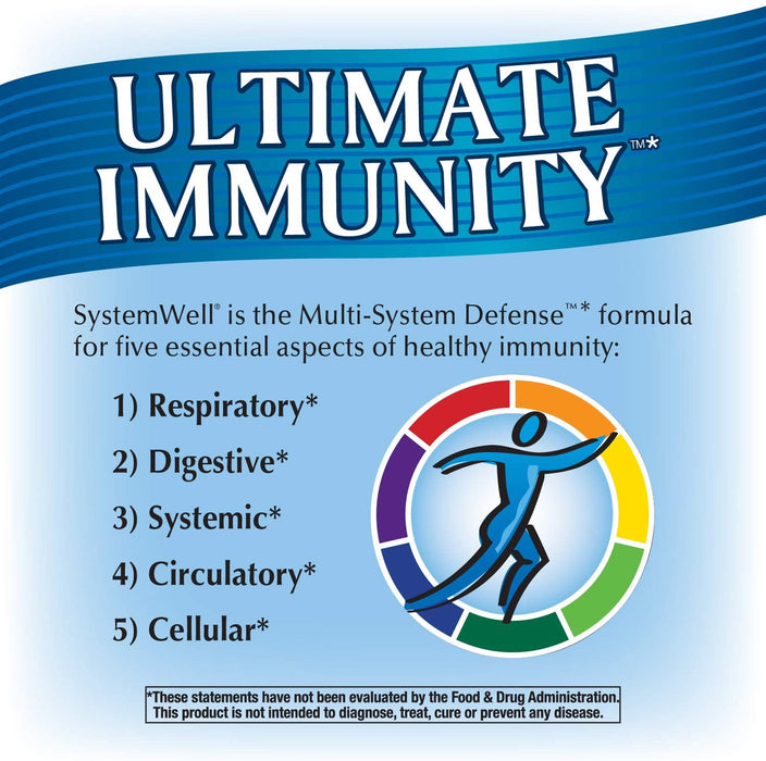 Nature's Way Systemwell Ultimate Immunity Multi-System Defense, 90 tablets