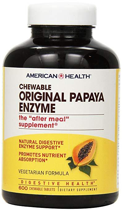 Papaya Enzyme Original Chewabl (1598620598315)