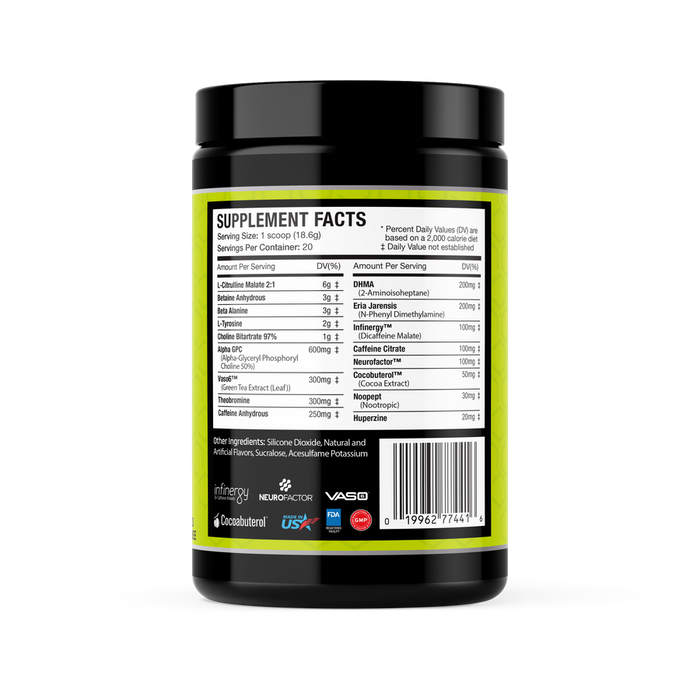 Decim8 Extreme Fully Dosed Transparent Preworkout *Free Shipping*